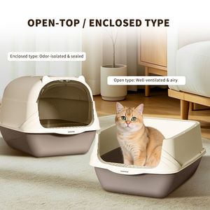 Portable Handheld <b>Cat</b> Litter <b>Box</b> Large Capacity Easy Storage PP Material for Various Scenarios Including Foster Care Kitten Care - Product Image 4