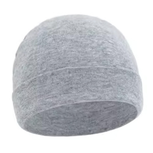 Bonnet en tricot uni et extensible pour hommes et femmes, style décontracté, bord plié, pour l'hiver et l'extérieur, vente en gros, fournisseur personnalisé - Product Image 6