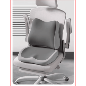 Set Cuscino Lombare e per Seduta - Cuscino in Memory Foam per Vita e Fianchi per Sedia da Ufficio e Sgabello Studenti - Supporto Modellante per Seduta Prolungata - Product Image 3
