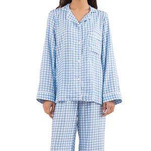 Pijamas de Invierno para Mujer al por Mayor, Conjuntos de Pijamas de 2 Piezas de Viscosa de Bambú, Fabricante Personalizado - Product Image 5