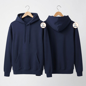 Sudaderas con Capucha de Diseño Nuevo, Color Sólido, Casuales, Transpirables, de Forro Polar, Corte Regular, para Invierno, Cómodas, de Secado Rápido para Hombre - Product Image 2
