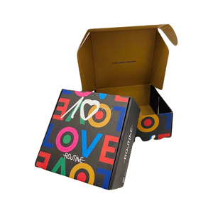 Caja de cartón corrugado de papel reciclado rígido de lujo OEM/ODM, embalaje de diseño colorido de Vietnam - Product Image 1