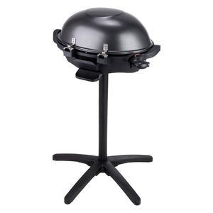 1800W 200sq.in Electric <b>BBQ</b> Grill <b>Indoor</b>/Outdoor Patio Grill Removable Stand Adjustable Temperature Non-Stick Zone Grilling - Product Image 1
