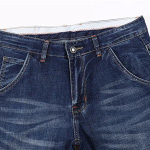 <b>Men's</b> Straight Slim Fit <b>Jeans</b> Stylish Street Wear White Fitting Washed Pant Stretch OEM Serviced Denim Knitted - Product Image 5