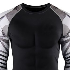 เสื้อรัดกล้ามเนื้อ BJJ MMA สำหรับผู้ชาย ปี 2026 ออกแบบเสื้อผ้าออกกำลังกายเองได้ คุณภาพเยี่ยม สำหรับยิวยิตสูและ MMA - Product Image 1