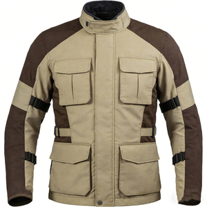 Men <b>Motorcycle</b> Adventure Touring <b>Jacket</b> CE Armor Waterproof Breathable OEM Wholesale Bulk Custom Logo MOQ Pakistan PlusX - Product Image 4
