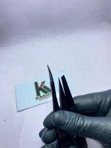 <b>Precision</b> One Spring Scissor Curved Stainless Steel Beauty <b>Tool</b> Sharp Tip Steel Handle for Cuticle Trimming Competitive Price - Product Image 2