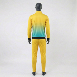Newest Style Long Sleeve Anti-static Polyester/Cotton Lightweight Winter Hooded Football Training <b>Suit</b> for Unisex Tracksuits - Product Image 3