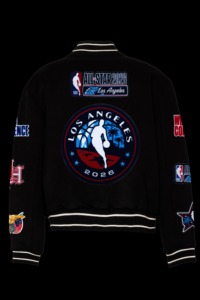 All-<b>Star</b> 2026 Wool Varsity <b>Jacket</b> Black - Product Image 2