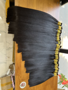 Extensiones de Cabello Humano Virgen Remy Rubio de Vietnam, 100g, Ondulado Natural, de 10-32 Pulgadas, Doble Trama a Máquina - Product Image 5