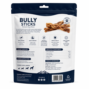OEM ODM Organic Natural Bully <b>Sticks</b> Dogs Long Lasting High Protein Grain-Free Dental Chews All Breeds All Sizes Private Label - Product Image 2