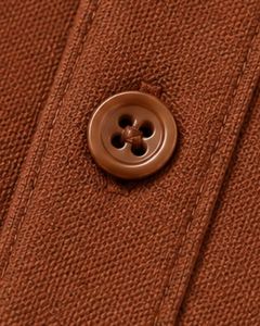Polo Personalizado para Hombre en Beige y Marrón, Manga Corta, Casual, para Golf, Transpirable, Verano, Diseño Color Block, Premium - Product Image 6