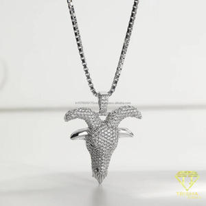 Collar con Colgante de Animal Personalizado con Diamantes Cultivados en Laboratorio y Diseño de Moda Premium - Product Image 5