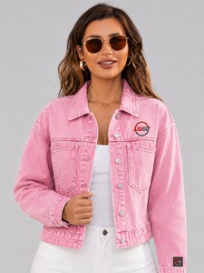 Gilet en jean en coton premium pour femme, sans manches, style classique avec fermeture boutonnée et style décontracté intemporel - Product Image 1
