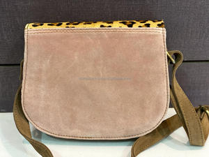 Nouveau Style occidental imprimé Animal fourrure cuir sacs à bandoulière de haute qualité à la mode véritable fourrure animale cuir fronde côté sacs à main - Product Image 4