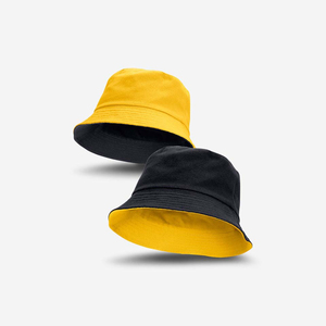 Sombrero de Pescador Reversible Unisex, Color Naranja y Negro, Lona de Color Sólido, Casual, Primavera Verano, Precio Bajo, Sombrero de Moda para Hombre - Product Image 3
