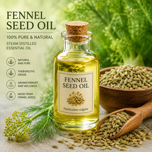 Huile Essentielle de Fenouil Pure en Gros, Huile de Graines de Fenouil Prix de Gros pour Diffuseurs d'Aromathérapie, Fabrication de Bougies, Fabricants Exportateurs - Product Image 1