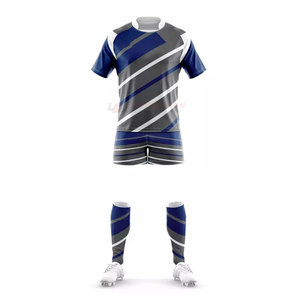 Nouvelle tenue de rugby respirante entièrement sublimée, 100% polyester, vêtements de sport, design professionnel, tailles personnalisables disponibles - Product Image 2