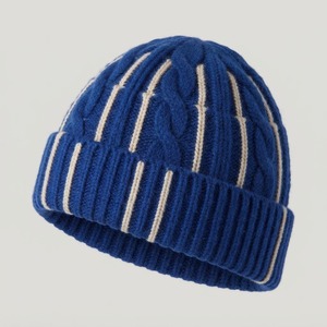 Custom Y2K Acrylic Jacquard Knit <b>Beanie</b> Embroidered Winter Warm Fashion <b>Hat</b> OEM Wholesale 100% <b>Wool</b> Unisex Casual - Product Image 6