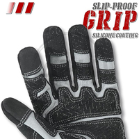 Nouvel arrivage du meilleur fournisseur : Gants anti-choc respirants, personnalisés, avec paume renforcée et rembourrée, flexibles