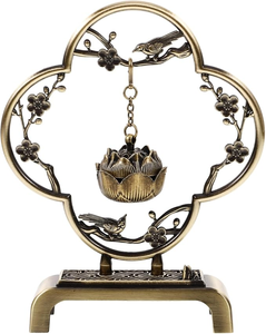 Traditional Indian Religious <b>Bakhoor</b> Incense Burner Crafted for <b>Oud</b> Chips Home Aroma Spiritual Environment 100% Natural Raw - Product Image 1