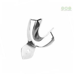 Juego de Bandejas de Impresión Dental Profesionales Reutilizables de Acero Inoxidable Perforadas para Impresiones Precisas - Product Image 2