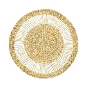 Napperon en jonc de mer naturel résistant à la chaleur durable et bon marché, tapis de Table à manger écologique tissé à la main personnalisé pour la cuisine - Product Image 5