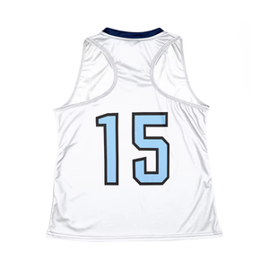 Custom Sublimated Women Lacrosse Uniforms Wholesale Team Wear Breathable Mesh Lacrosse Jersey Kilt Skirt Set Sleeveless - Product Image 4