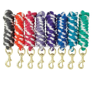 เชือกจูงม้าทำจากผ้าฝ้ายพร้อมตะขอเกี่ยวเชือกจูงม้าเชือกสำหรับขี่ม้าพร้อมตะขอเกี่ยว - Product Image 6