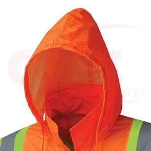 Vêtements de travail industriels imperméables de haute qualité personnalisés, veste et combinaison de pluie en PVC respirant et durable - Product Image 4