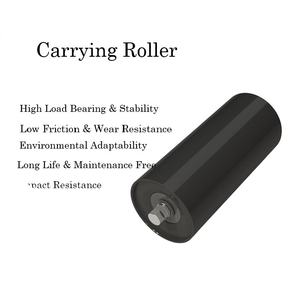 ลูกกลิ้งสำหรับขนส่งทรายและกรวดลูกกลิ้งบัฟเฟอร์แบบเกลียว6เมตร/วินาทีความเร็วโดยตรง - Product Image 2