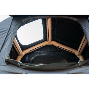 Tente de toit de voiture gonflable amphibie pliable pour 2-3 personnes, pour SUV/camion, pour le glamping et le camping en plein air - Product Image 4