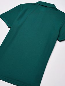 Camiseta Casual de Manga Corta para Hombre, Estilo Gótico, con Logotipo Bordado Personalizado en la Parte Delantera, Tejido de Jersey de Algodón y Spandex Antipilling de 180g - Product Image 3