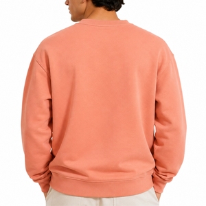 Custom Crew Neck <b>Sweatshirt</b> For Men Casual Pullover Cotton <b>Fleece</b> Apparel Comfort Fit Custom Design OEM Manufacturing <b>Sweatshirt</b> - Product Image 3