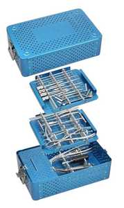 Kit Quirúrgico Ortopédico: Juego de Instrumentos para Placas de Bloqueo de Fragmentos Grandes, Fuente de Alimentación Manual, Acero Inoxidable, Certificado CE por Dentavex - Product Image 3