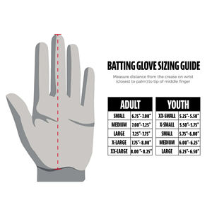 Gants de softball dernier cri pour unisexe avec design imprimé, vêtements de sport, gants d'entraînement de baseball pour jeunes - Product Image 6