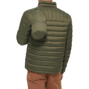 Best Selling Custom Made Winter Puffer <b>Jacket</b> with Zipper Closure Print Design Breathable <b>Soft</b> <b>Shell</b> for <b>Men</b>-Custom Colors Sizes - Product Image 2