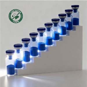 ผง GHK Cu คอปเปอร์เปปไทด์บริสุทธิ์สูง บรรจุขวดสีฟ้า สำหรับดูแลผิว กระชับสัดส่วน จัดส่งปลอดภัย รวดเร็ว - Product Image 5