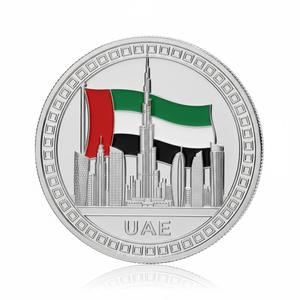 Monedas de recuerdo personalizadas de Arabia Saudita con diseño de desafío en esmalte - Imitación antigua, diseño moderno, chapado en oro, de zinc, regalos promocionales de país y ciudad - Product Image 5
