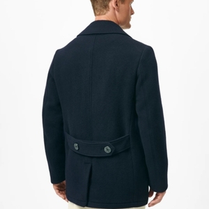 Abrigo Largo de Lana con Detalle de Solapa y Doble Botonadura para Hombre y Mujer, Nuevo para Otoño e Invierno - Product Image 2