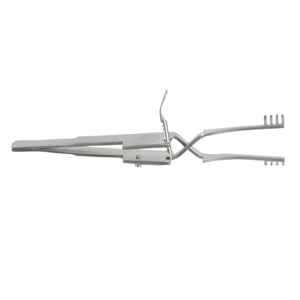 Écarteur cutané chirurgical auto-retenant en acier inoxydable de qualité supérieure, à action croisée, à pointes émoussées 4x4, certifié CE ISO - Product Image 4