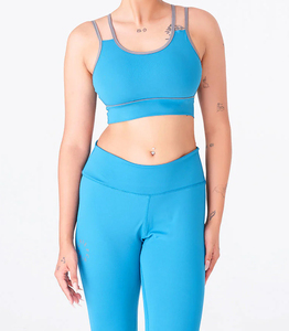 Conjunto de Yoga de Alta Calidad para Hombre, Talla Grande, con Pedrería, Top Deportivo y Leggings - Product Image 3