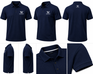 เสื้อโปโลผู้ชายไซส์ใหญ่สำหรับขายส่ง แบบเรียบ สีพื้น แขนสั้น แห้งเร็ว สำหรับกอล์ฟ กีฬา ยูนิฟอร์ม รับสั่งทำ - Product Image 3