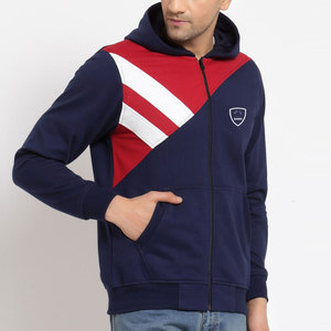 Premium Eco-Friendly Polyester/Cotton Fleece Stonewashed Hoodie Multi-Tone Zipper-Up <b>Jacket</b> Custom Logo Regular Fit Winter - Product Image 2