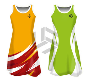 Free Design Popular Women's Professional Tennis Dress Uniform-100% <b>Polyester</b> Quick Dry Customizable Sportswear - Product Image 5