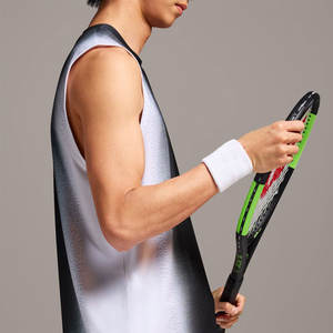 Camiseta sin mangas de algodón de secado rápido para hombre, chaleco térmico personalizado con logo al por mayor para gimnasio, deportes y fitness, camisetas interiores. - Product Image 6