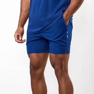 Custom Logo Men's Gym Shorts with Zippers Summer <b>Mesh</b> Sweat Shorts <b>Pants</b> for Sports Jogging & Swim Beach Blank Jogger Short - Product Image 1