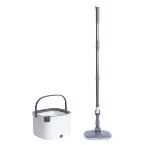 Hokori 9561 Square Spin <b>Mop</b> and Bucket Set – 360° Rotating Microfiber <b>Floor</b> <b>Cleaner</b> - Product Image 1