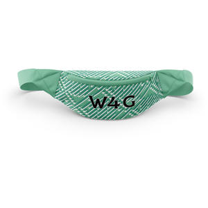 Sac banane unisexe vintage en nylon imperméable, imprimé floral personnalisé, couleur unie, forme oreiller, fermeture éclair, lettres imprimées - Product Image 3