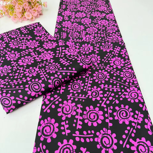 Mozambique African Wax Print Ankara 100% Cotton Twill <b>Fabric</b> for Boys Shirts Dresses and Trendy Fashion - Product Image 1